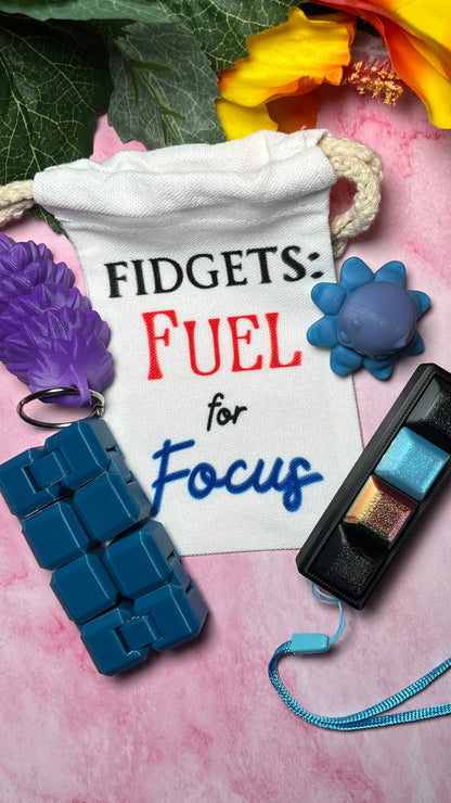 Bag of Fidgets - Assorted Fidget Devices - Great Gift Bag