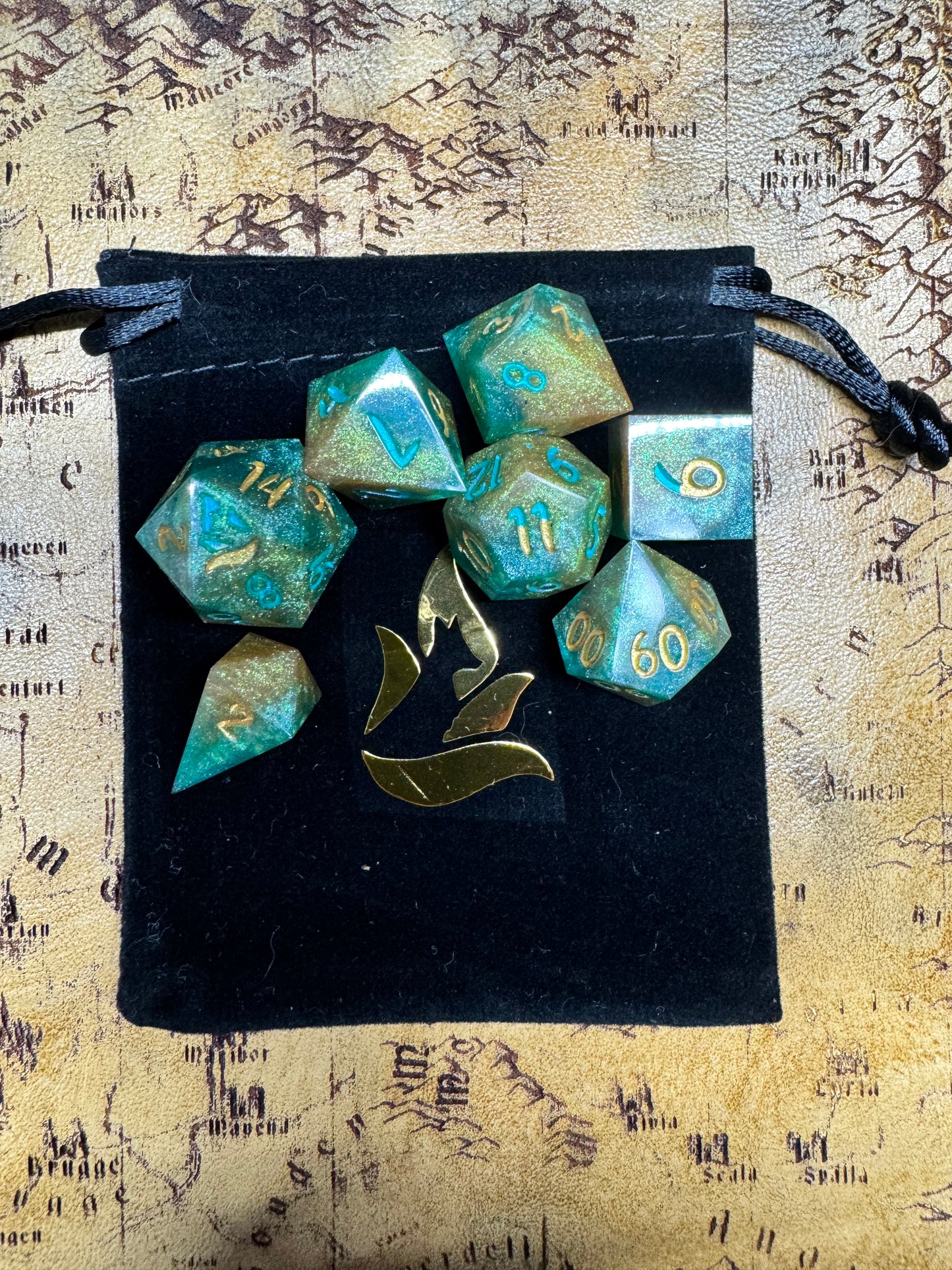 Zinogre - Standard Set - Fine Art Dice