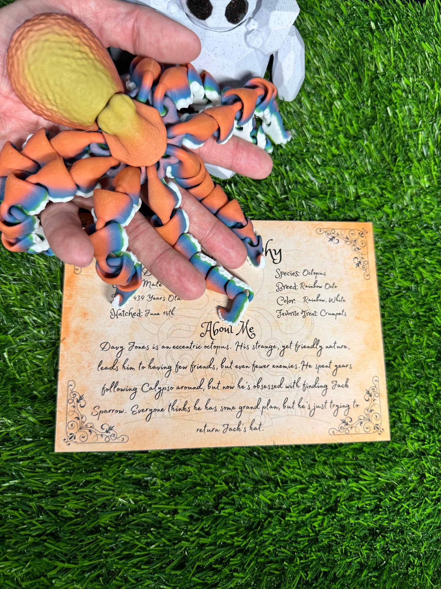 Davy Jones - The Octopus - Mythical Pets