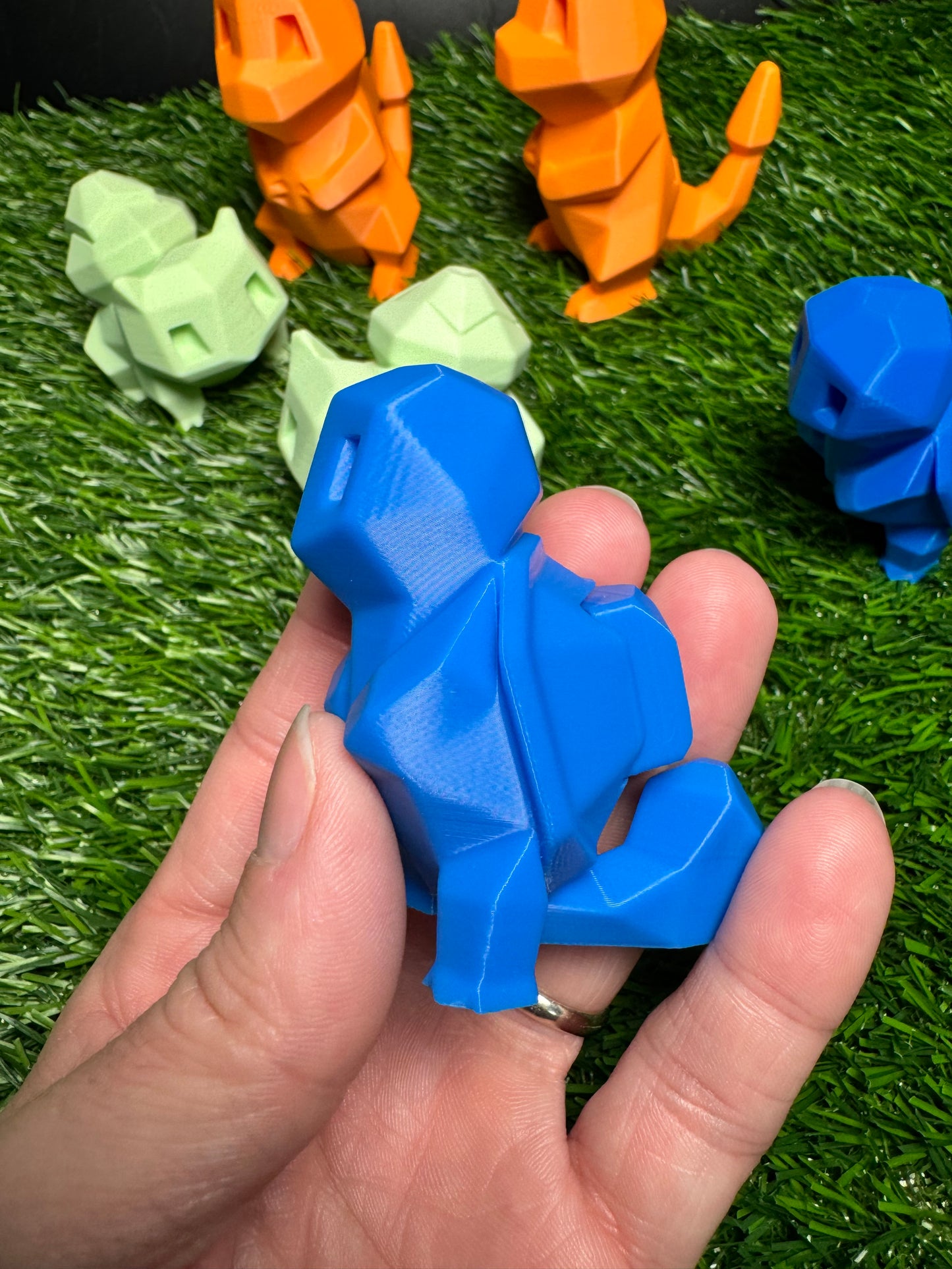 Fidget Clicker - Kanto Starters - Low Polygon Pokemon