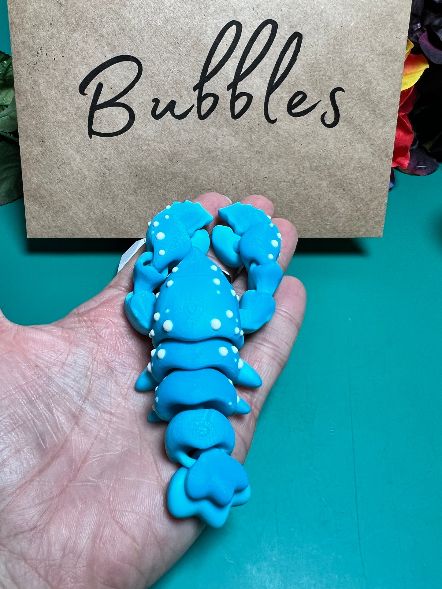 Bubbles - The Blue Lobster  - Mythical Pets