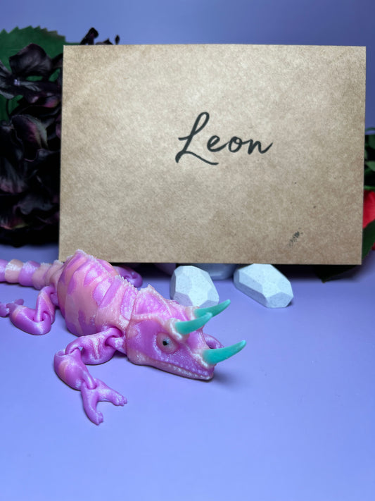 Leon - The Flamboyant Chameleon - Mythical Pets