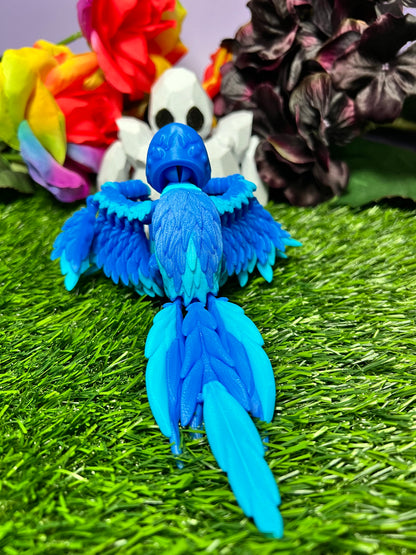 Bluregard - The Blue Macaw - Mythical Pets