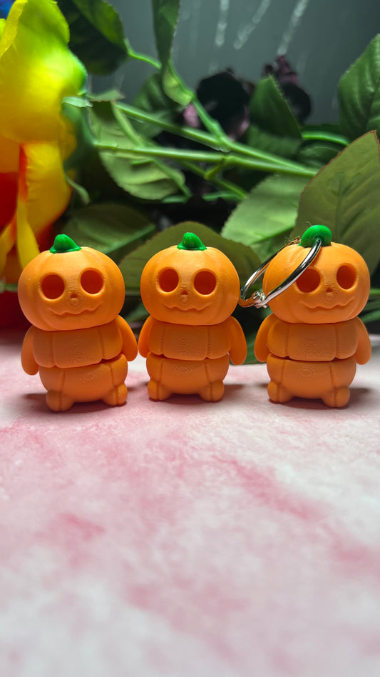 Minipet - Cute Pumpkin  - Keychain Available