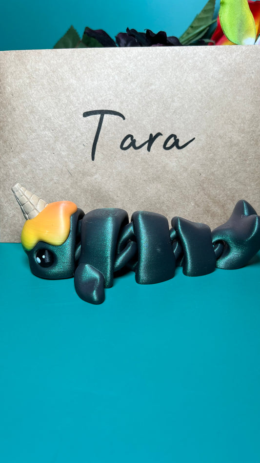 Tara - Ice-Cream Narwhal - Mythical Pets