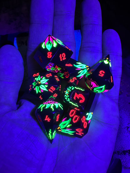 Retro - Standard Set - Fine Art Dice