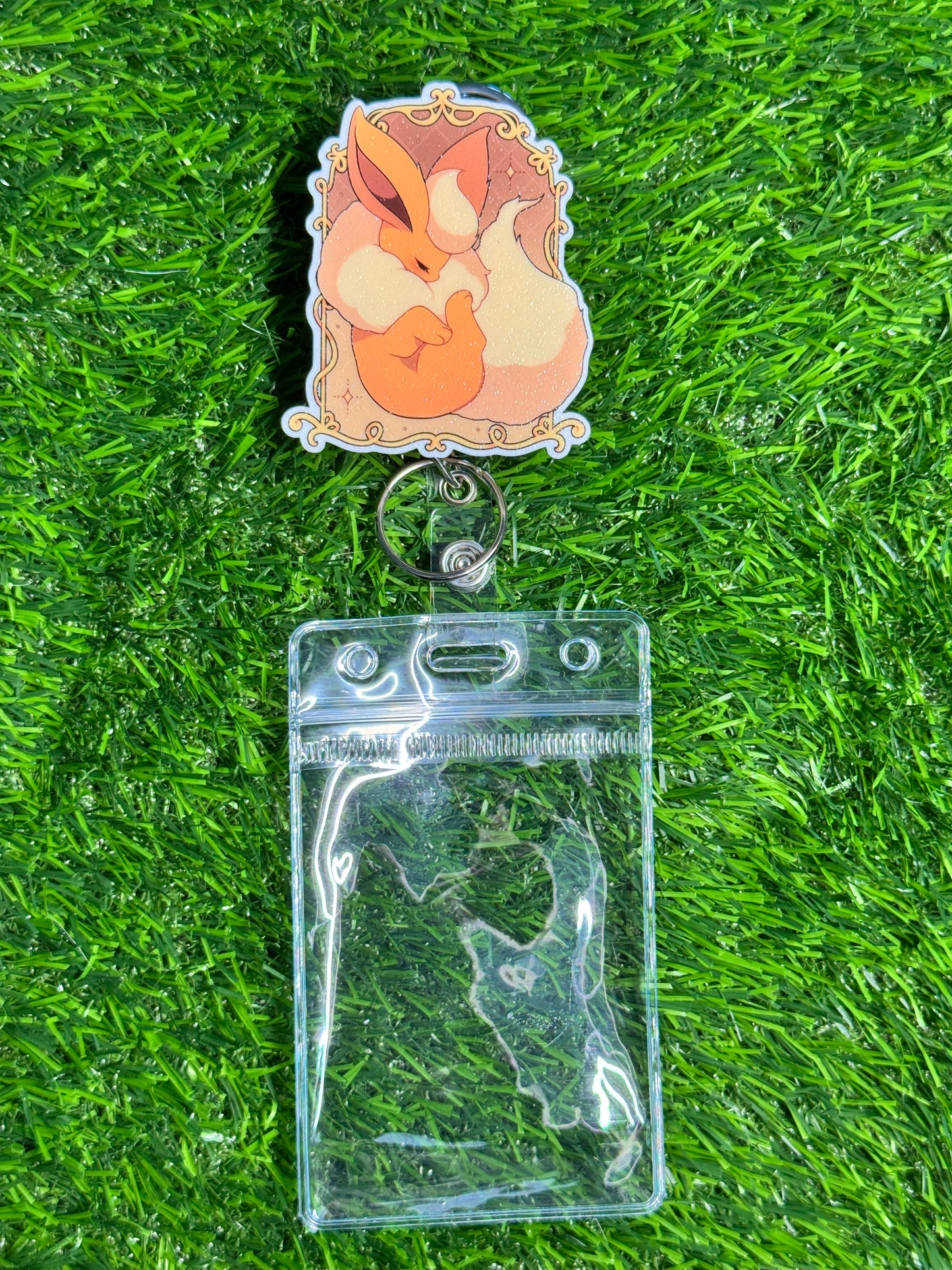 Popswap - Elegant Flareon - Attachment/Badge Reel