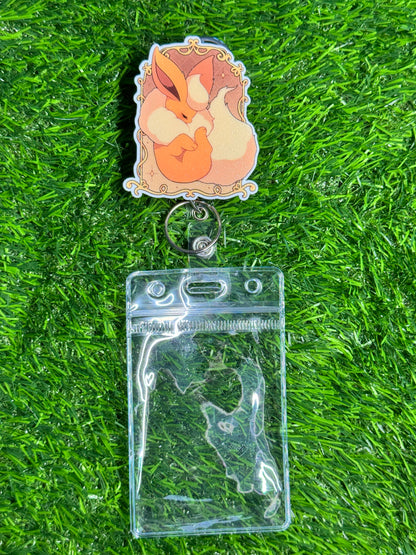 Popswap - Elegant Flareon - Attachment/Badge Reel