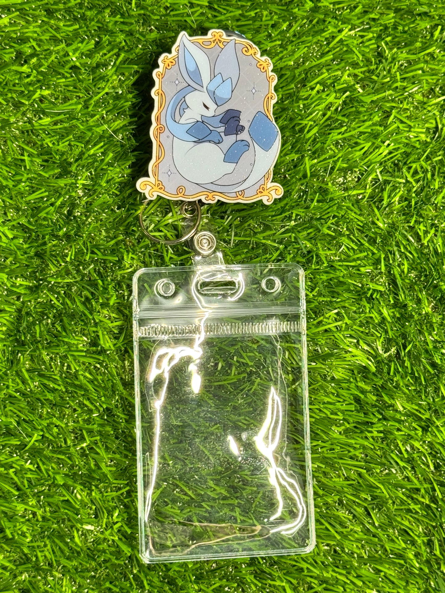 Popswap - Elegant Glaceon - Attachment/Badge Reel