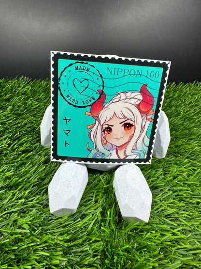 Collectible Anime Stamp Stickers - Die Cut - Fake Stamps Vol. 7