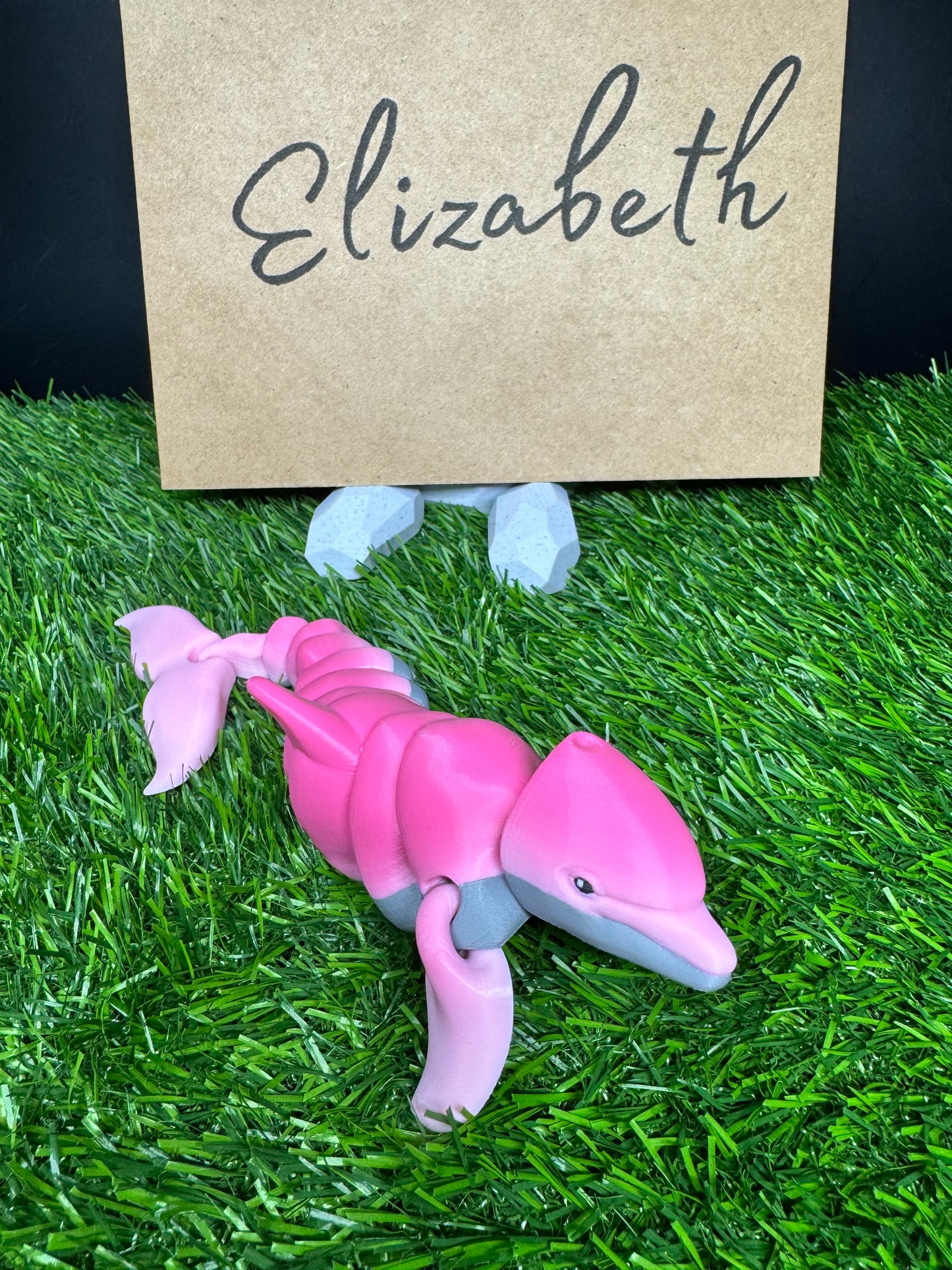 Elizabeth - The Pink Dolphin - Mythical Pets