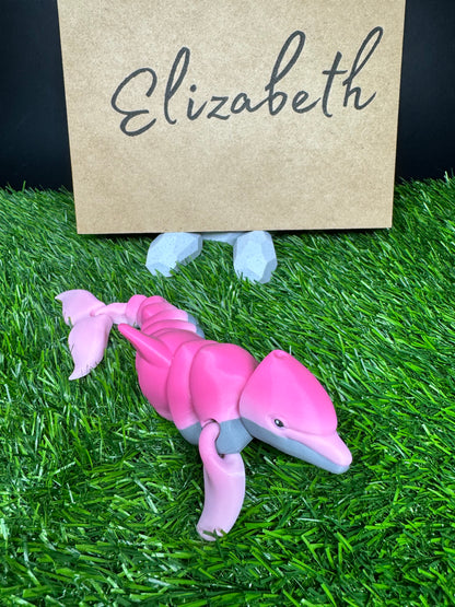 Elizabeth - The Pink Dolphin - Mythical Pets