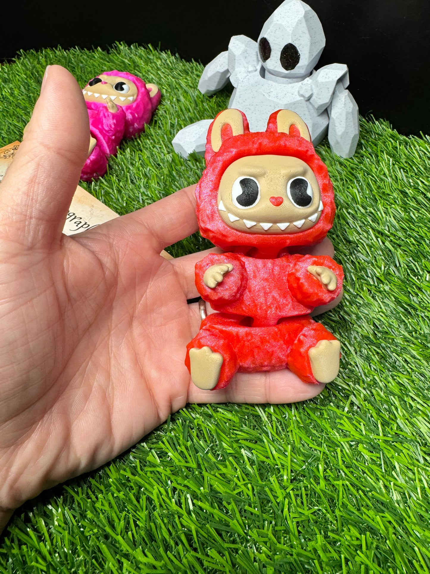 Cheer, Sorrow, and Rage - The Emotion Labubus - Mythical Pets