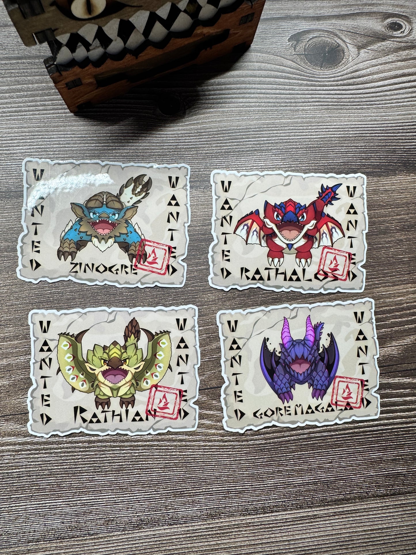 Monster Guild Tickets - Stickers - Die Cut