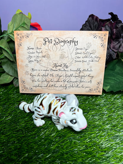Kara - The Opal Tigress - Mythical Pets