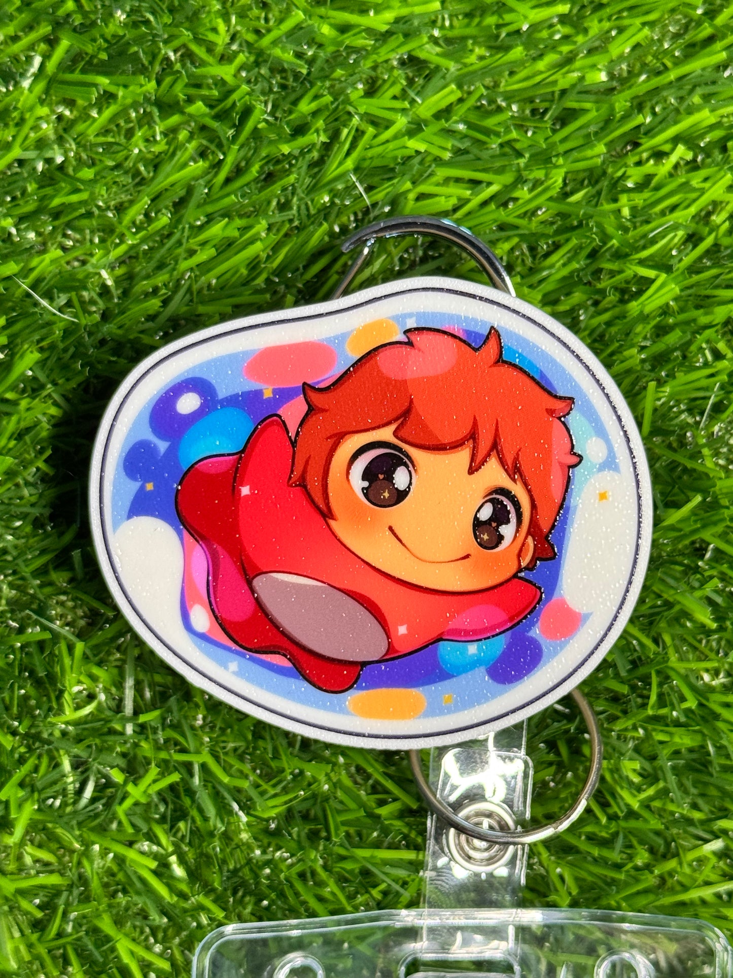 Popswap - Ponyo - Attachment/Badge Reel
