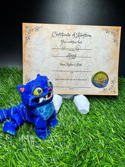 Derpy - The Demonic Tiger - Mythical Pets