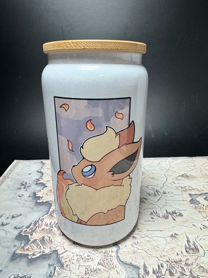 Eevee Portraits B 16oz Can - Stainless Steel Sublimated