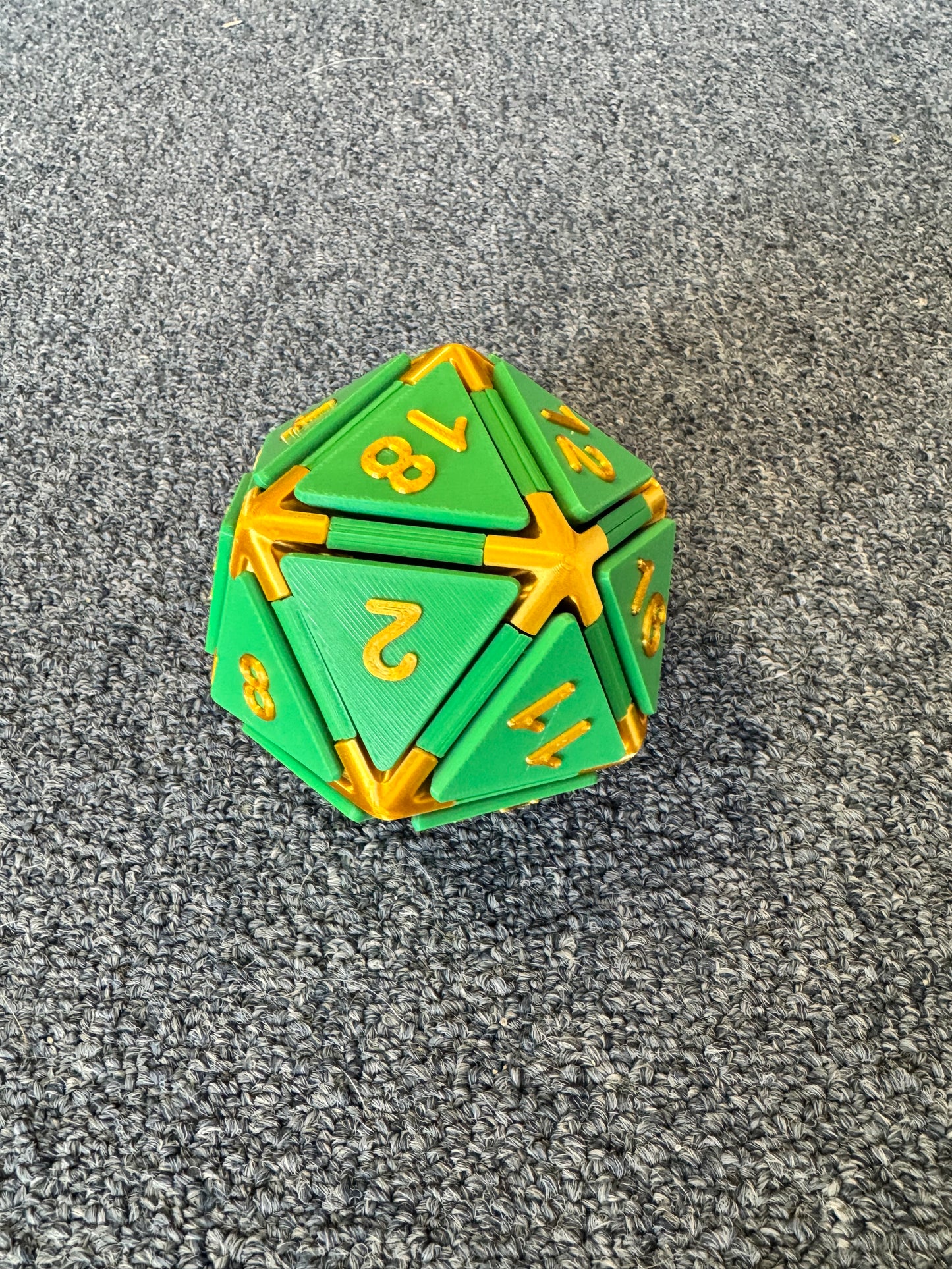 Fidget Clicker - Dice - D20, D12, D10