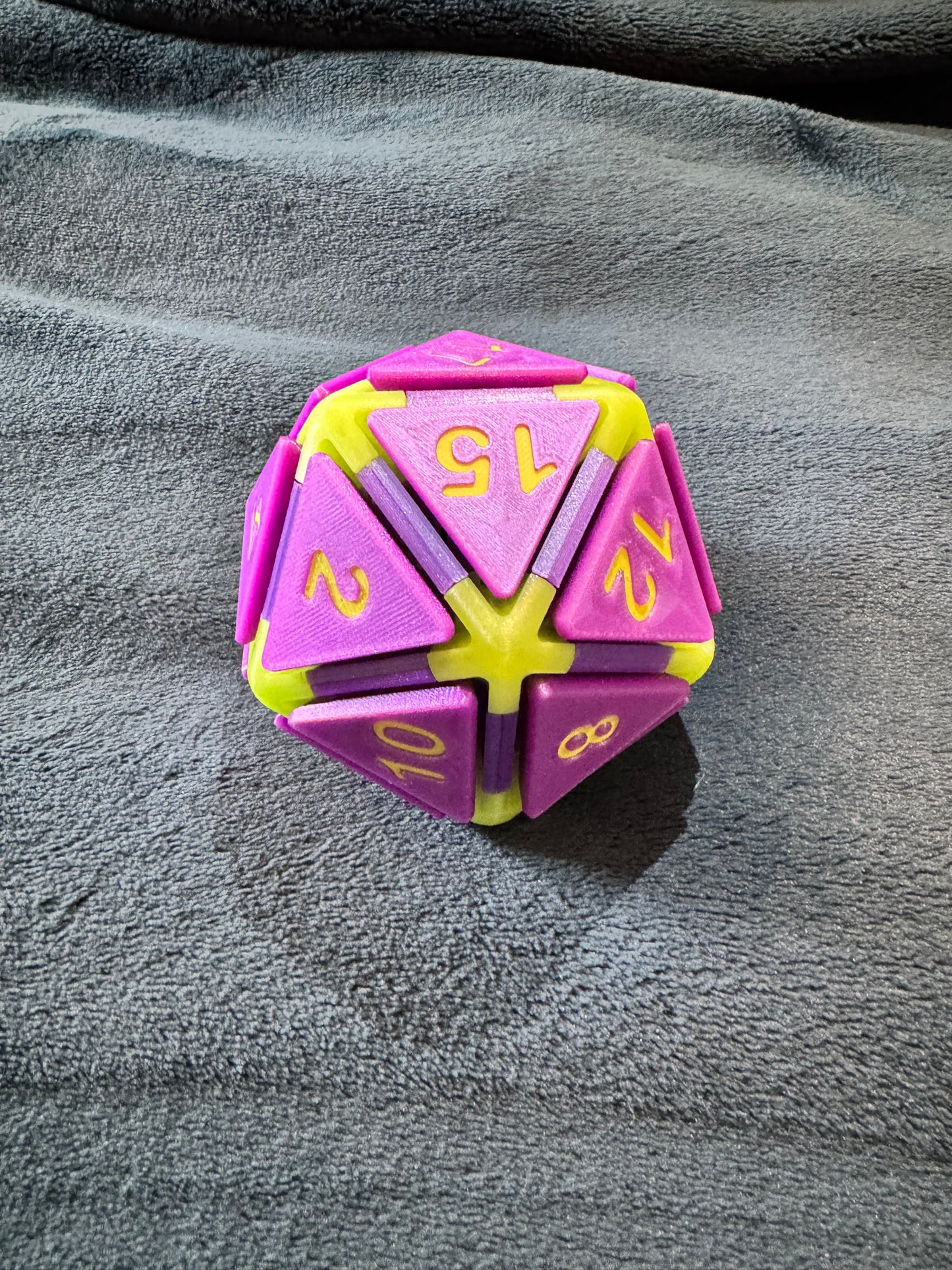 Fidget Clicker - Dice - D20, D12, D10