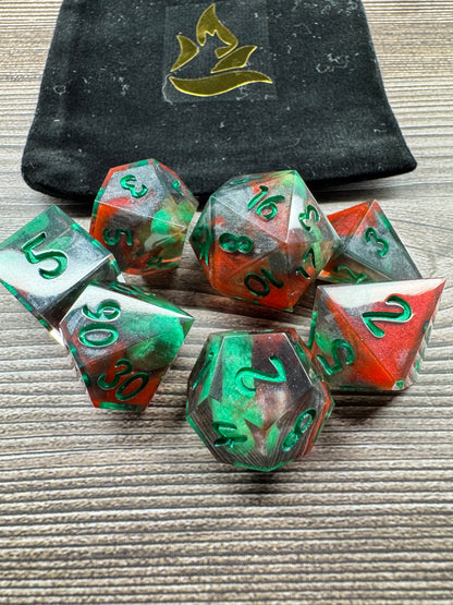 **PREORDER**Savage Pickle - Standard Set - Fine Art Dice
