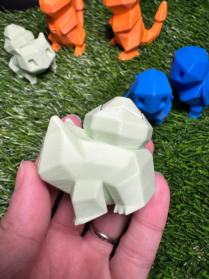 Fidget Clicker - Kanto Starters - Low Polygon Pokemon