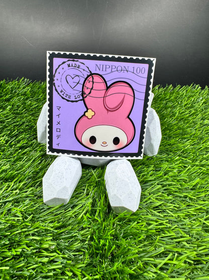 Collectible Anime Stamp Stickers - Die Cut - Fake Stamps Vol. 6