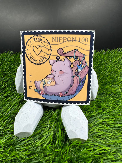 Collectible Anime Stamp Stickers - Die Cut - Fake Stamps Vol. 4