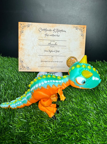 Alexander - The Faerie Carnotaurus - Mythical Pets