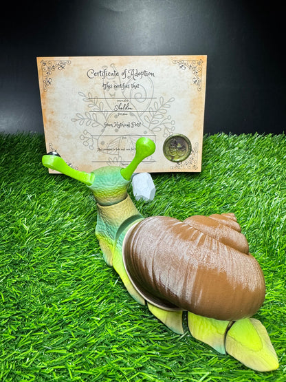 Sheldon - The Fae Snail - Mythical Pets