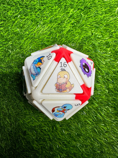 D20 Fidget Dice - Fantasy Monster Edition