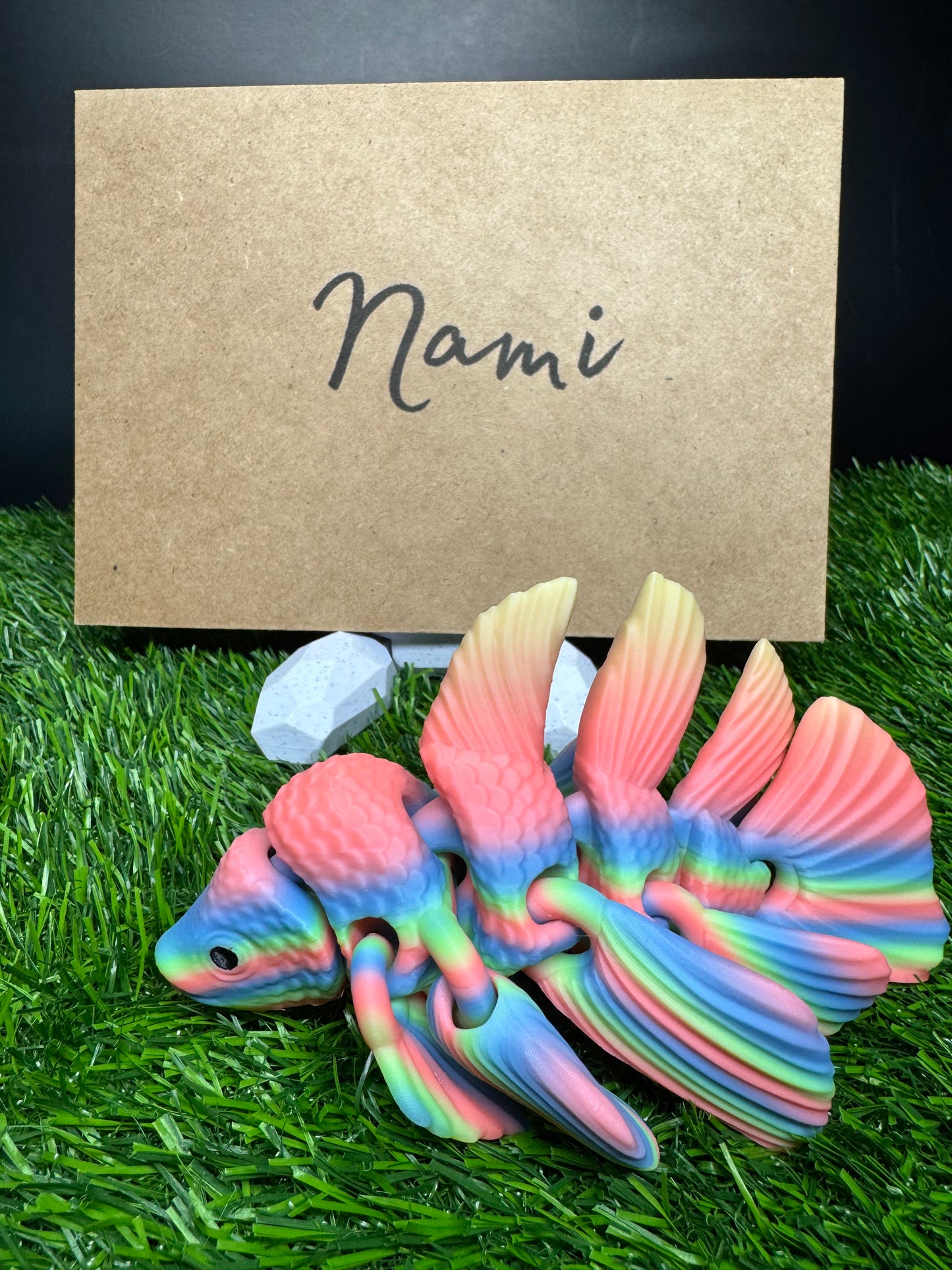 Nami - The Rainbow Betta Fish - Mythical Pets