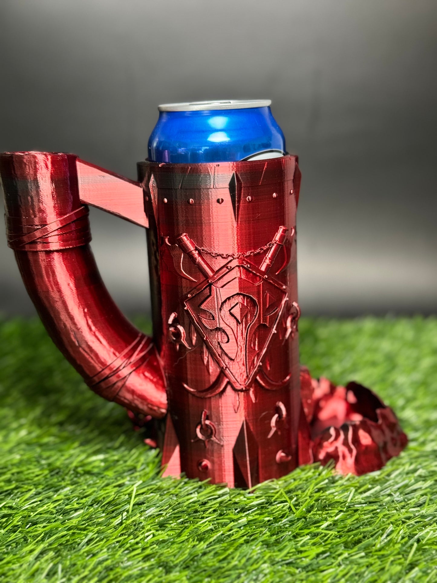 For The Horde! - Sip and Roll Dice Tower/Can Holder - Dice Jail Optional