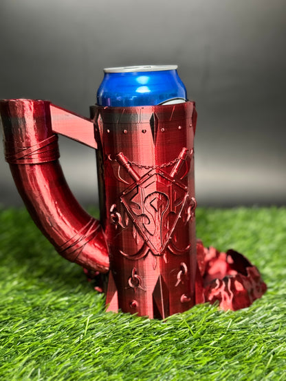 For The Horde! - Sip and Roll Dice Tower/Can Holder - Dice Jail Optional