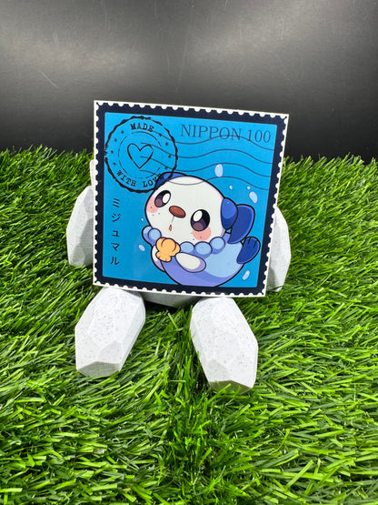 Collectible Anime Stamp Stickers - Die Cut - Fake Stamps Vol. 5