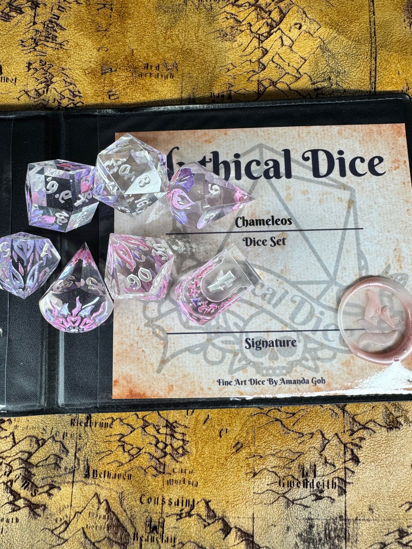 **PRE ORDER**Chameleos - Standard Set - Fine Art Dice
