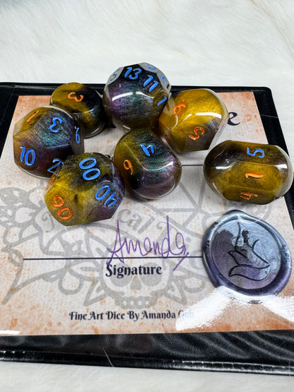 Nu Udra - Orb Set - Fine Art Dice