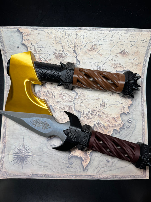 Medieval Dice Cases - Dagger and Axe