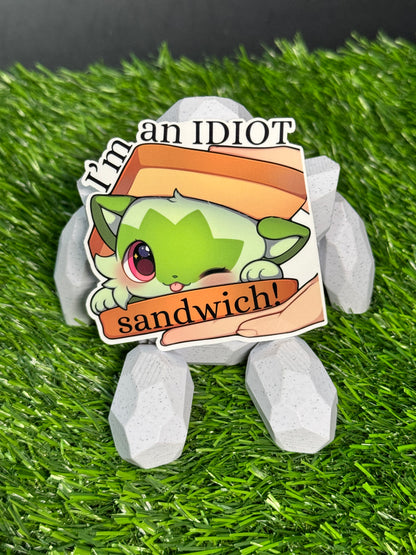 Sprigatito Idiot Sandwitch - Die Cut