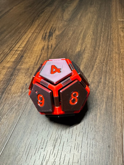 Fidget Clicker - Dice - D20, D12, D10