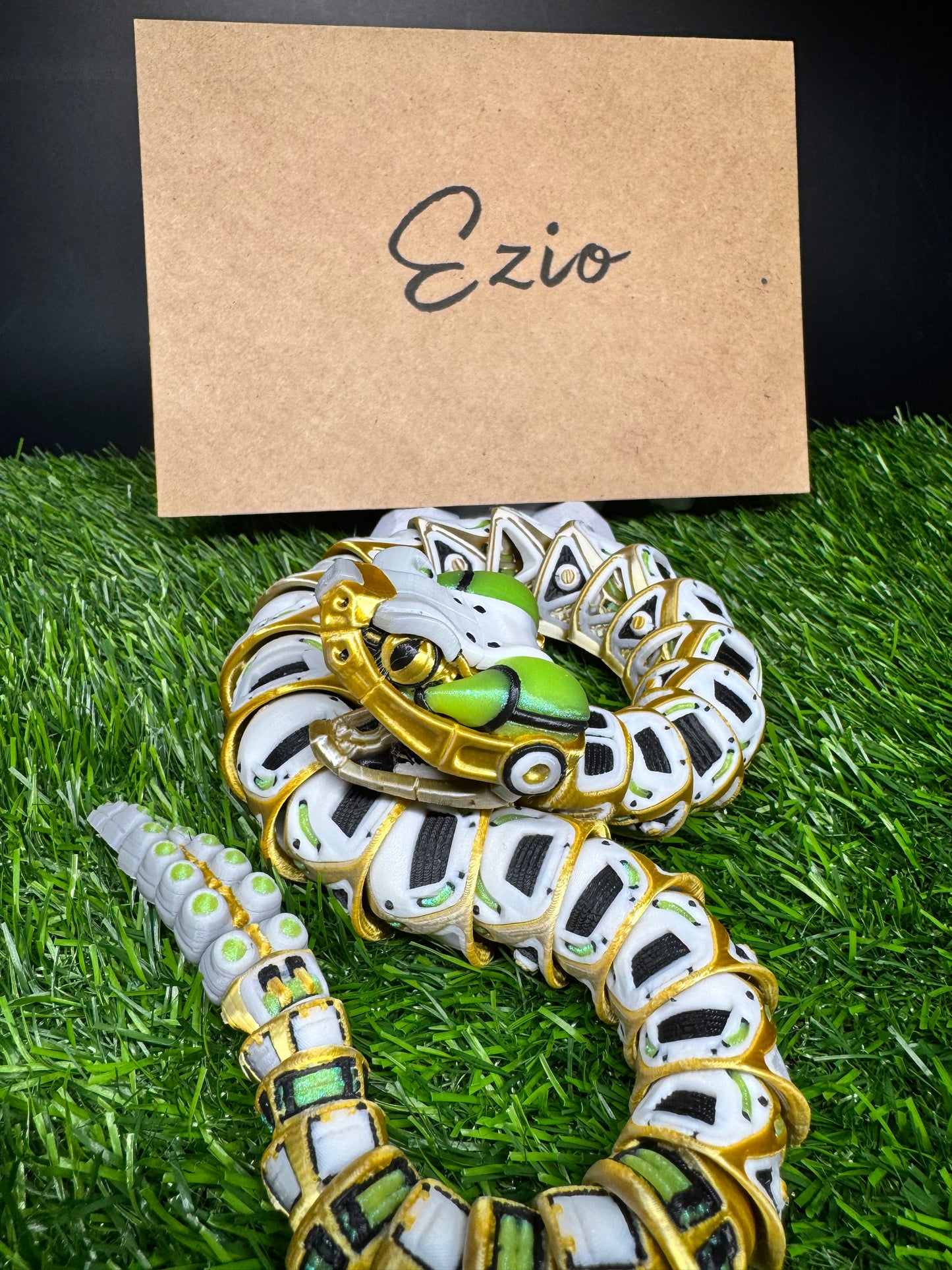 Ezio - The Cyborg Rattlesnake - Mythical Pets
