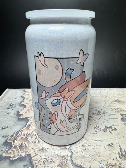 Eevee Portraits C 16oz Can - Stainless Steel Sublimated
