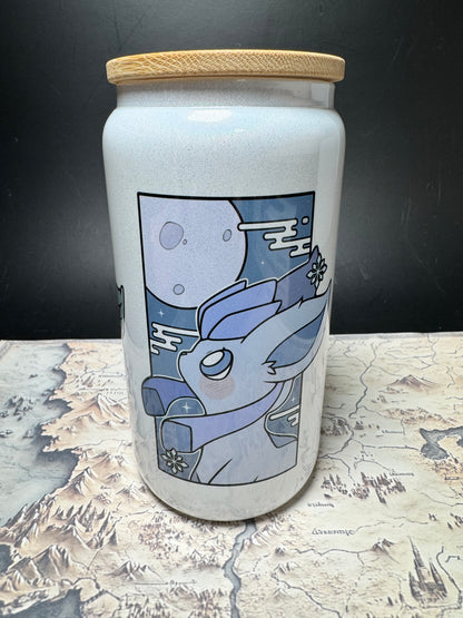 Eevee Portraits A 16oz Can - Stainless Steel Sublimated