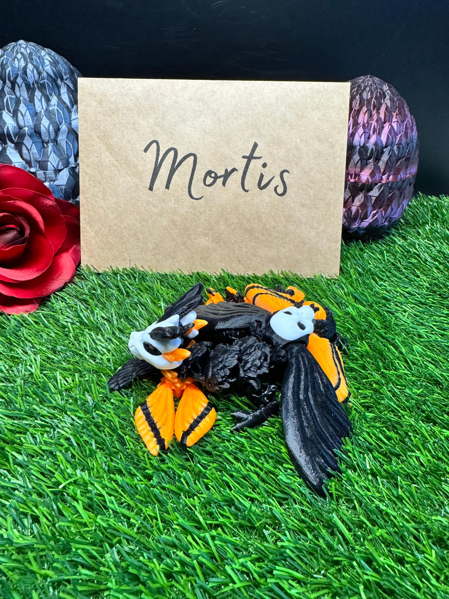 Mortis - The Death's Head Moth Dragon - Mythical Pets