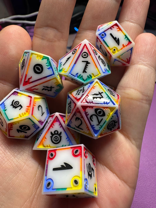 **PRE-ORDER** Jimmy the Mimic (Pride) - Standard Set - Fine Art Dice