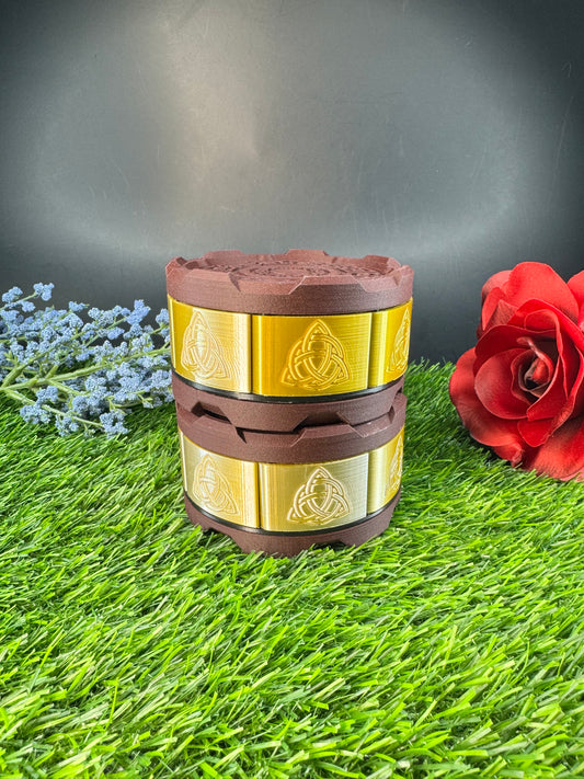 Celtic Twist Stackable Dice Case