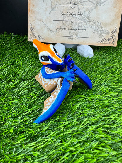 Petra - The Azure Pterodactyl  - Mythical Pets