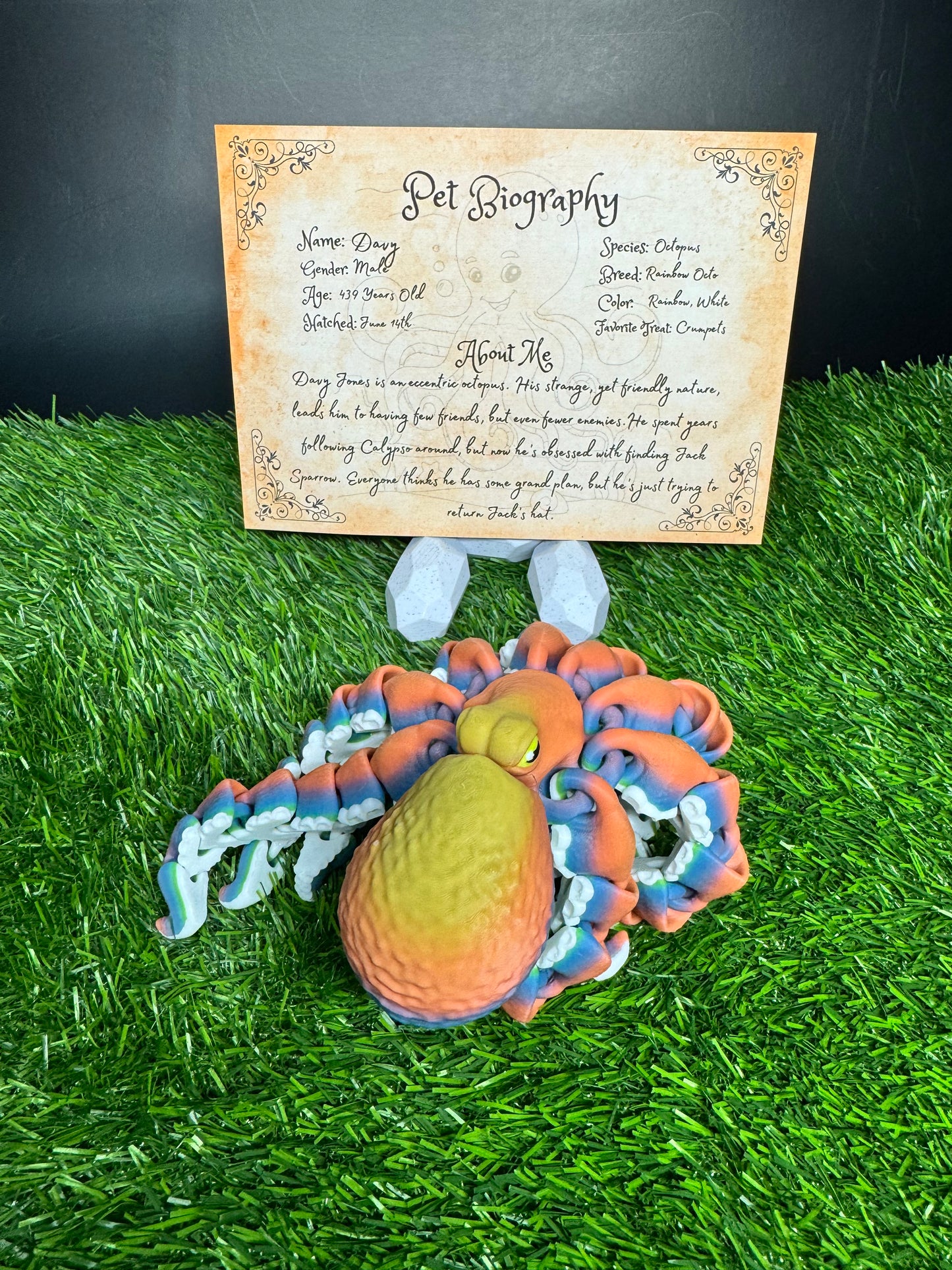 Davy Jones - The Octopus - Mythical Pets