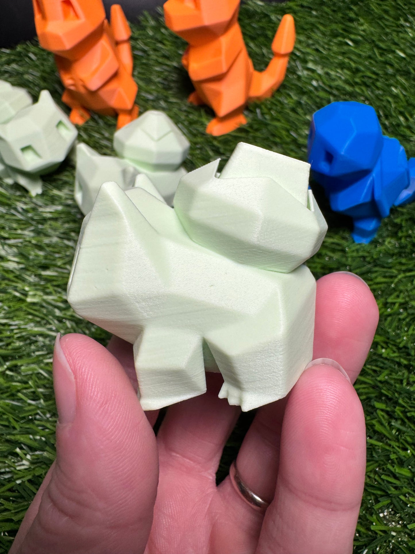 Fidget Clicker - Kanto Starters - Low Polygon Pokemon