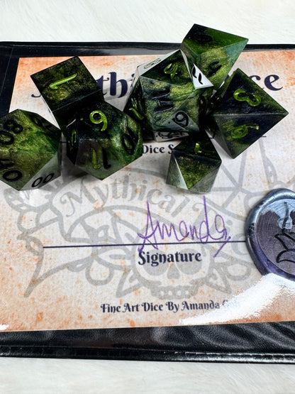 **PREORDER** Rathian - Standard Set - Fine Art Dice